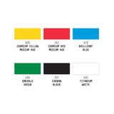 Liquitex Professional Acrylic Marker Sets Artist Grade Acrylic Paint Markers for Fine Art Craft Highlights Vibrant Monochrome Iridescent Colors