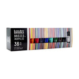 Liquitex Basics Acrylic Paint Tube Set Professional Artist Colour Set for Canvas and Mixed Media Art