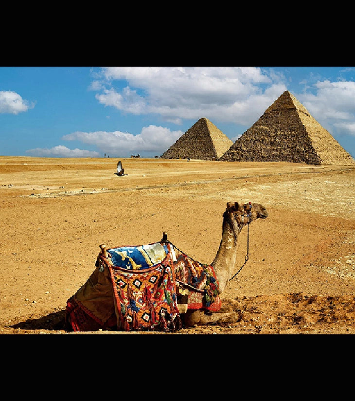 Giza Necropolis – Cairo Stillness by Sayantan Sengupta