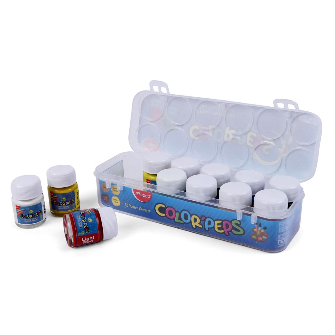 Maped Color Peps Poster Colours Set for Students and Artists