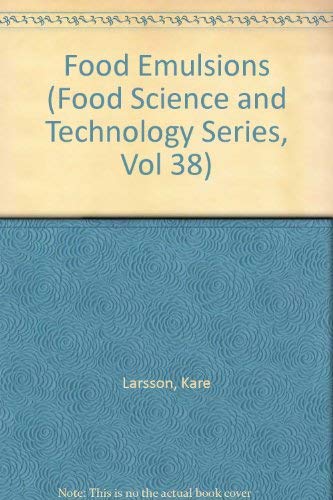 Food Emulsions (Food Science and Technology) - Retail Maharaj