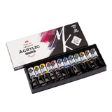 Master Class Acrylic Colour Set of 12 Professional Artist Paints 18ml Tubes