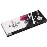 Master Class Acrylic Colour Set of 12 Professional Artist Paints 18ml Tubes