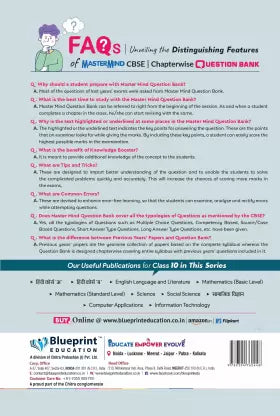 Master Mind Mathematics (Standard) CBSE Class 10 Question Bank. 1500+ Questions based on Latest Pattern for 2023 Examination. - Retail Maharaj