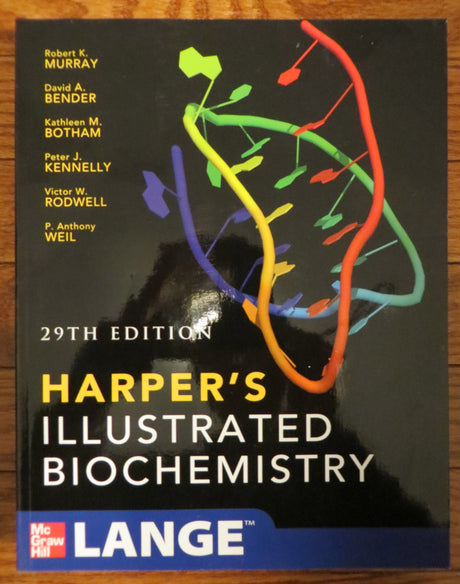 Harpers Illustrated Biochemistry 29th Edition (LANGE Basic Science) - Retail Maharaj