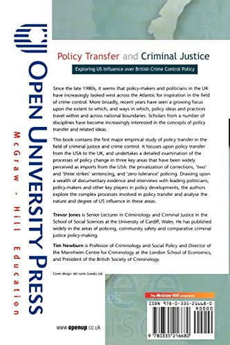 Policy Transfer and Criminal Justice - Retail Maharaj