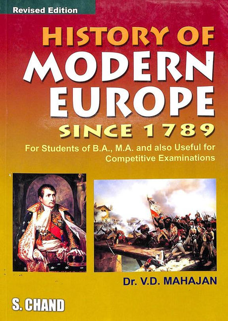 History Of Modern Europe Since 1789 For Ba Ma & Useful For Competitive Examinations - Retail Maharaj