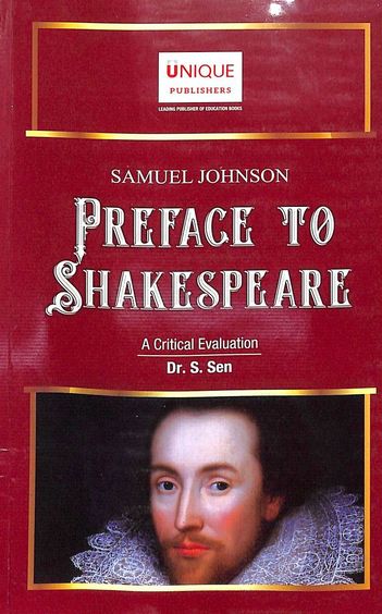 Samuel Johnson Preface To Shakespeare - Unique Literary Series - Retail Maharaj