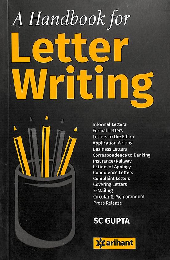 Handbook For Letter Writing - Retail Maharaj