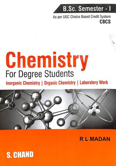Chemistry For Degree Students Bsc 1st Sem - Retail Maharaj
