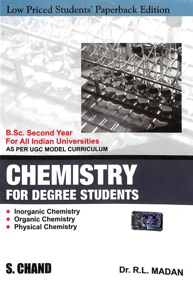 Chemistry For Degree Students Bsc 2nd Year For All Indian Universities - Retail Maharaj