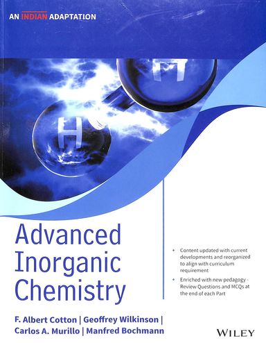 Advanced Inorganic Chemistry - Retail Maharaj