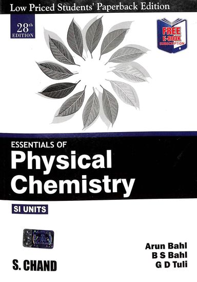 Essetials Of Physical Chemistry Low Priced Students Paperback Edition - Retail Maharaj