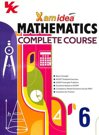 Xam Idea Mathematics Complete Course Class 6 : Cbse - Retail Maharaj