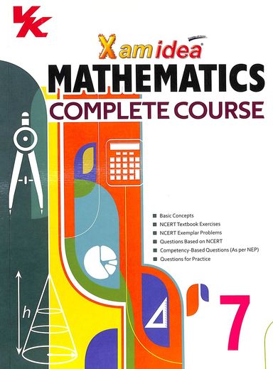 Xam Idea Mathematics Complete Course Class 7 : Cbse - Retail Maharaj