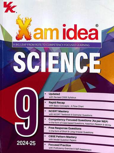 Xam Idea Science Class 9 For 2024-25 : Cbse - Retail Maharaj