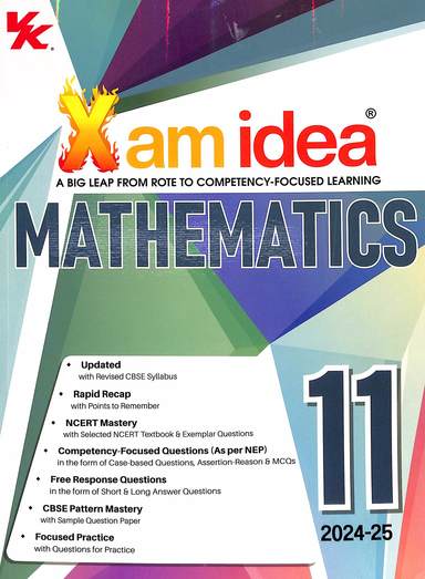 Xam Idea Mathematics Class 11 2024-25 - Retail Maharaj