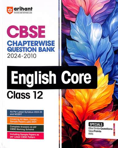 English Core Class 12 Cbse Chapterwise Question Bank 2024-2010 - Retail Maharaj