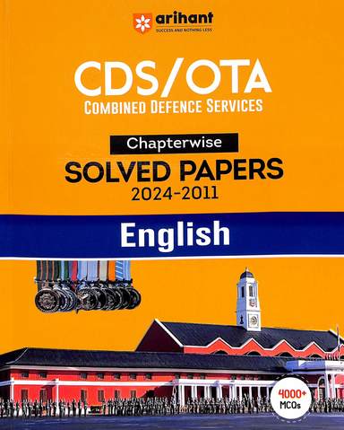 Cds Ota Chapter Wise Solved Papers 2024-2011 English - Retail Maharaj