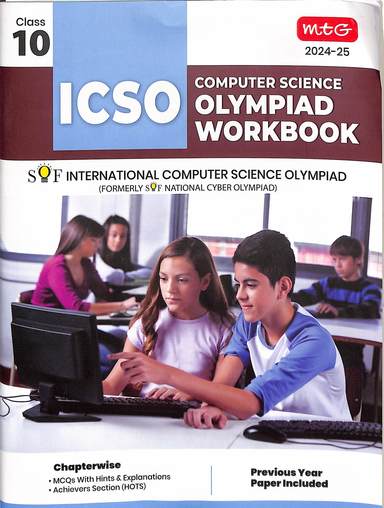 Class 10 Icso Olympiad Work Book : Sof National Computer Science Olympiad 2024-25 - Retail Maharaj