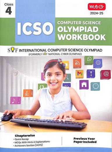 Class 4 Icso Olympiad Work Book : Sof National Computer Science Olympiad 2024-25 - Retail Maharaj