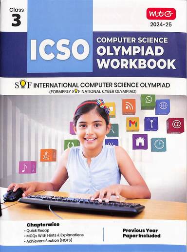 Class 3 Icso Olympiad Work Book : Sof National Computer Science Olympiad 2024-25 - Retail Maharaj