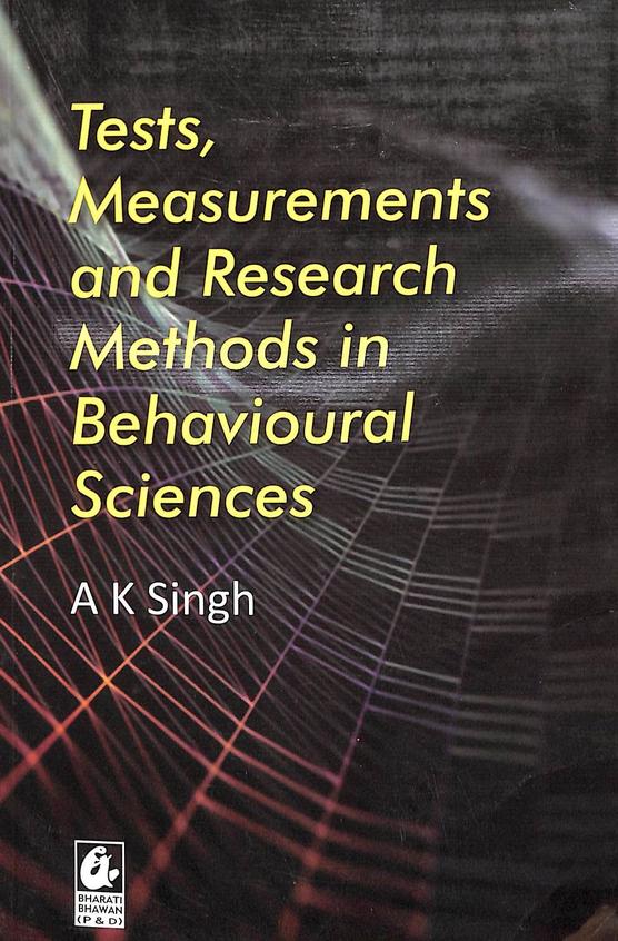 Tests Measurements & Research Methods In Behavioural Sciences - Retail Maharaj