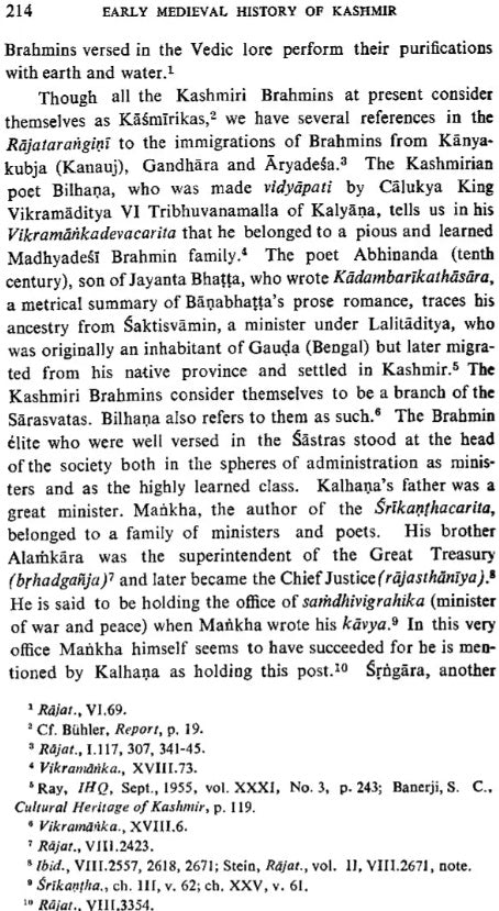 Early Medieval History of Kashmir : With Special Reference to The Loharas (An Old and Rare Book) - Retail Maharaj