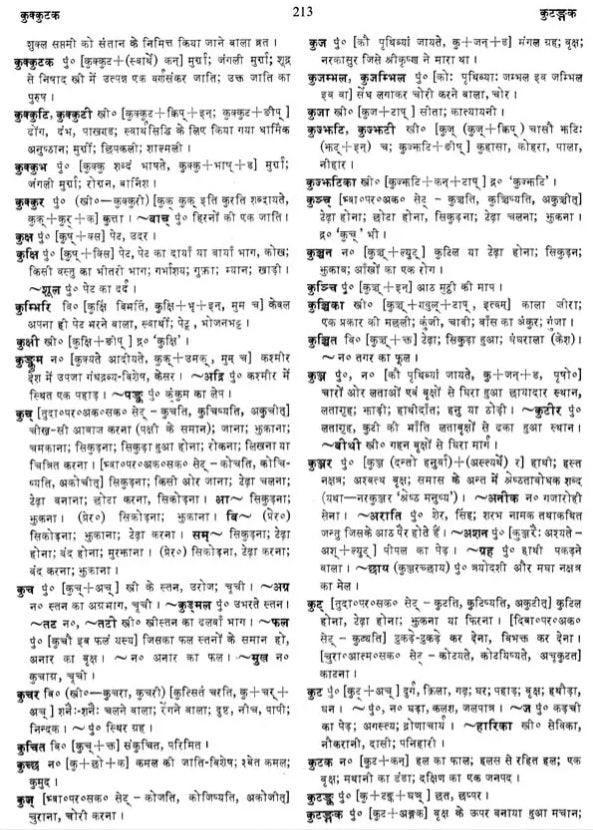 Padmacandrakosa A Comprehensive Sanskrit Hindi Dictionary (An Old and Rare Book) - Retail Maharaj