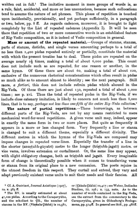 Rig-Veda Repetitions : The Repeated Verses and Distichs and Stanzas of The Rig-Veda In Systematic presentation and With Critical Discussion (An Old and Rare Book) - Retail Maharaj