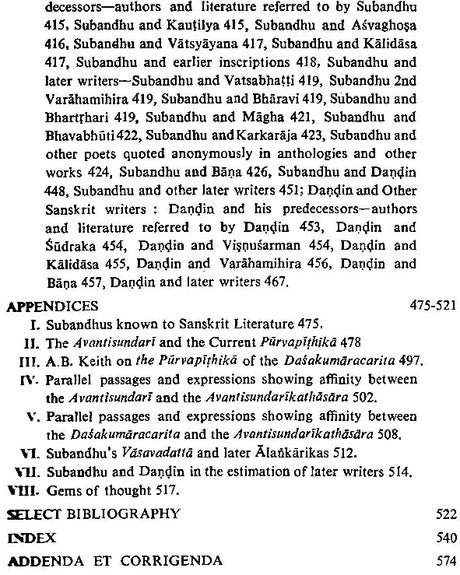 Subandhu and Dandin (An Old and Rare Book) - Retail Maharaj