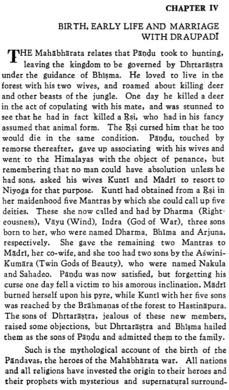 The Mahabharata: A Criticism (An Old and Rare Book) - Retail Maharaj