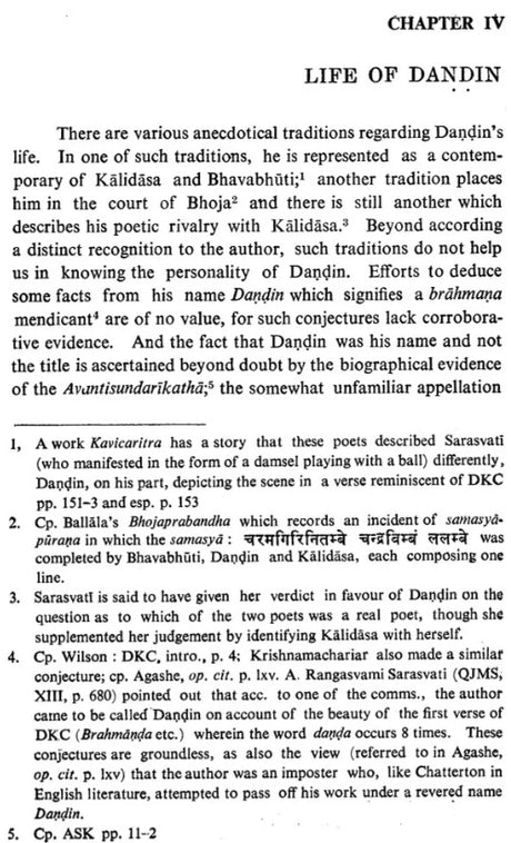 A Critical Study of Dandin and His Works (An Old and Rare Book) - Retail Maharaj