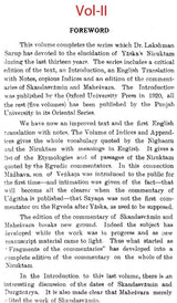 Commentary of Skandsvamin & Mahesvara on The Nirukta (Set of 2 Volumes) - Retail Maharaj