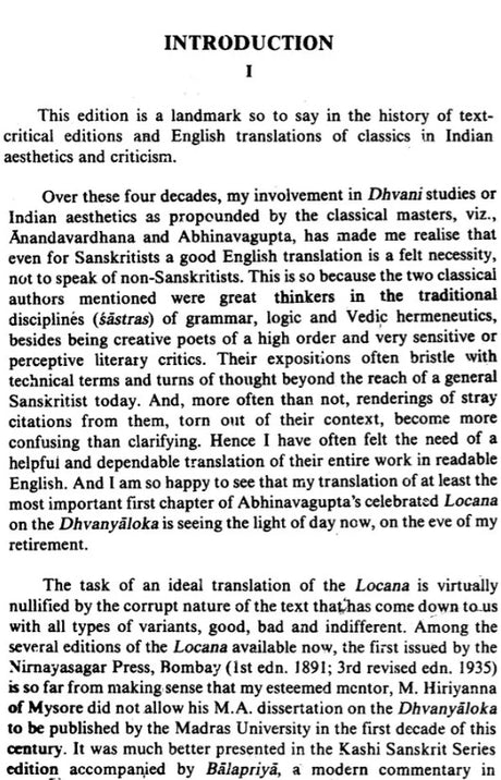 Dhvanyaloka Locana With An Anonymous Sanskrit Commentary And English Translation (An Old and Rare Book) - Retail Maharaj