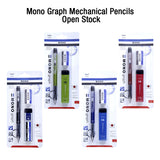 ombow MONO Graph Mechanical Pencil 0.5mm with Shake Mechanism and MONO Eraser