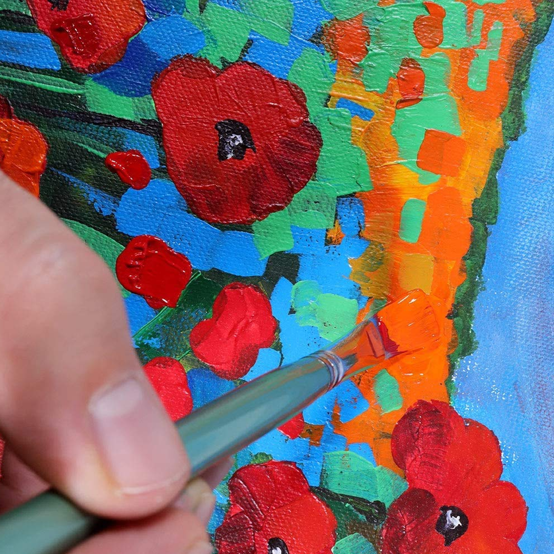 Mont Marte Signature Acrylic Colour Paint Set of 36 Creamy Fast Drying Artist Acrylics for Canvas Wood Paper and Craft