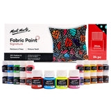 Mont Marte Signature Fabric Paint Set of 8 & 24