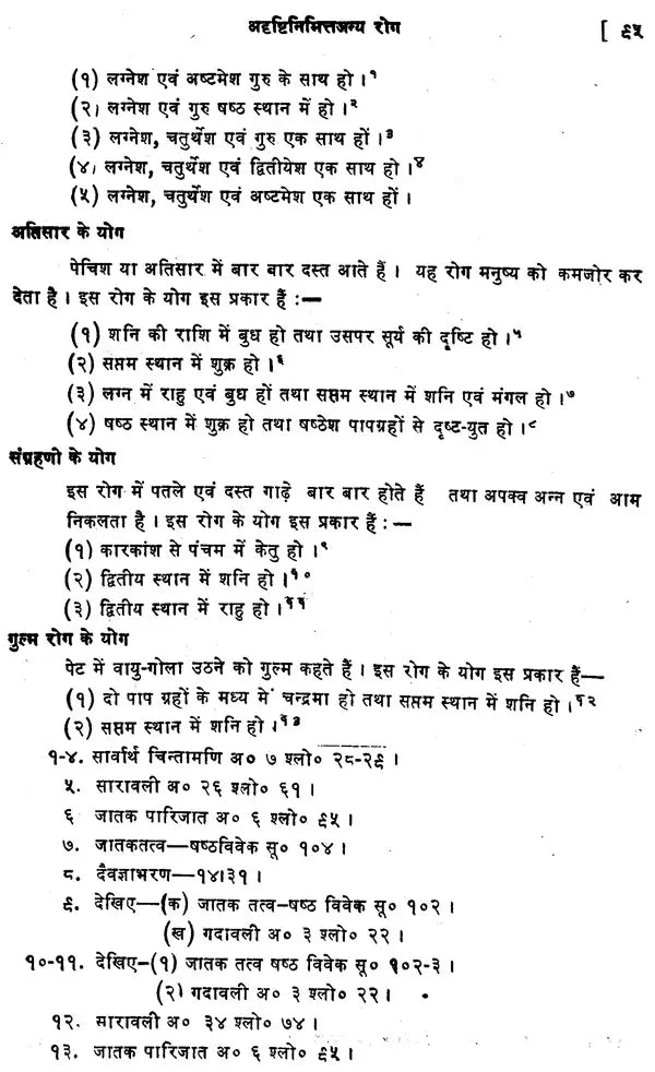 Jyotish Shashtra me Rog Vichar [Hindi] By Shukdev Chaturvedi - Retail Maharaj