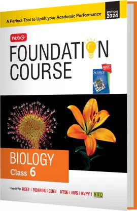 Foundation Course Class 6 Biology Book - Retail Maharaj