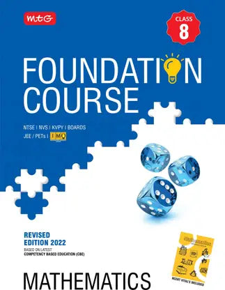 Mathematics Foundation Course for Jee/Olympiad Class 8 - Retail Maharaj