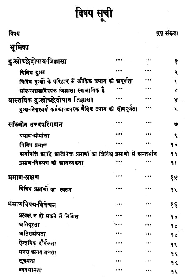 सांख्यकारिका - Samkhya- Karika of Isvara Krsna with Gaudapada Bhasya Bhavartha- Bodhika Commentary - Retail Maharaj
