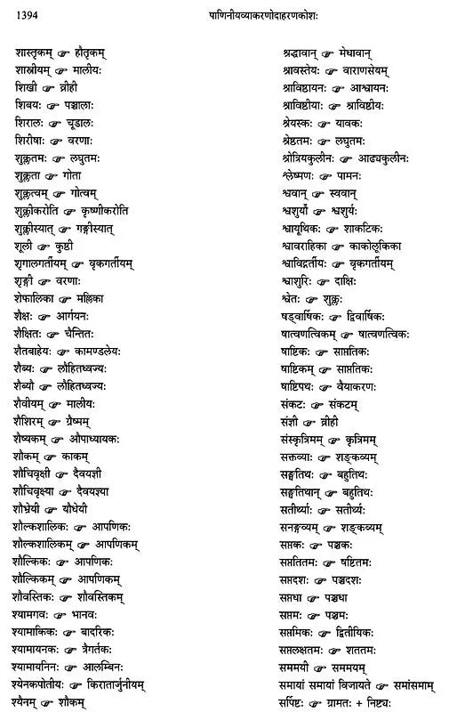 Paninian Grammar Through its Examples (The Book of Secondary Derivatives) Set of Two Volumes - Retail Maharaj