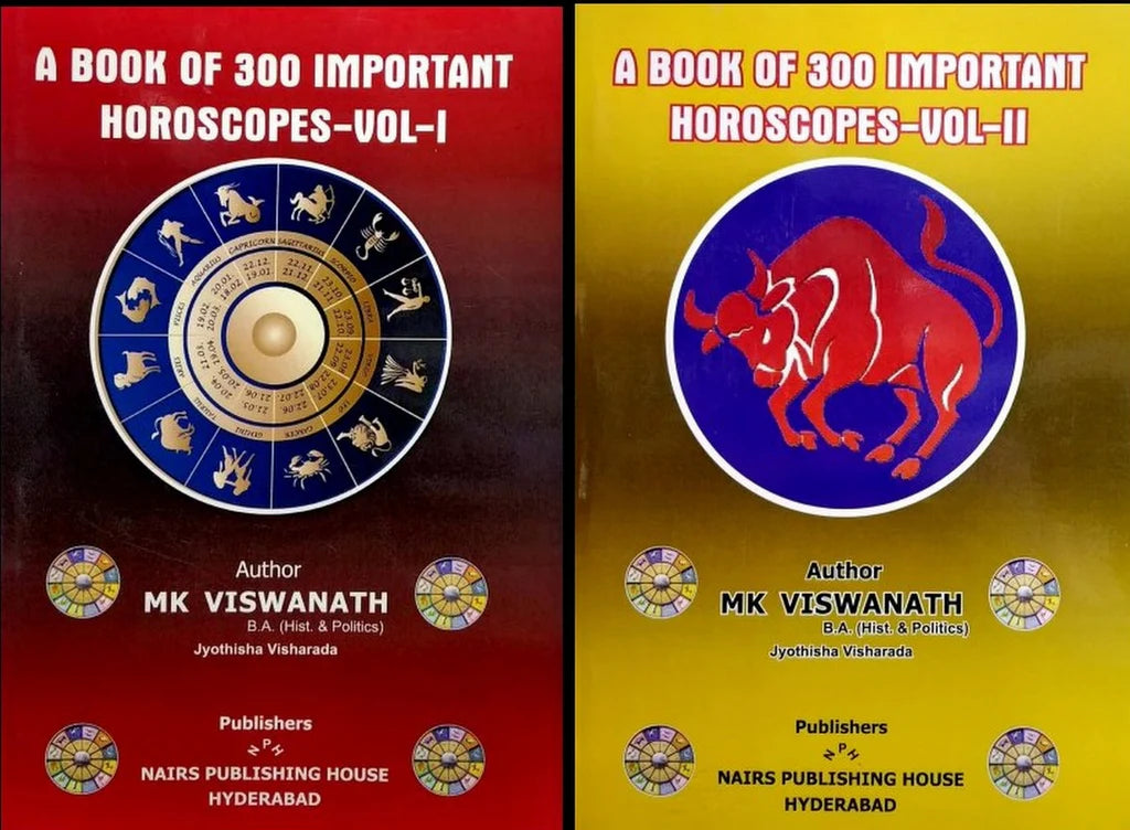 A Book of 300 Important Horoscopes (2 Volumes Set) [English]