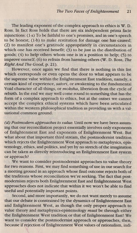 Enlightenment East and West - Retail Maharaj