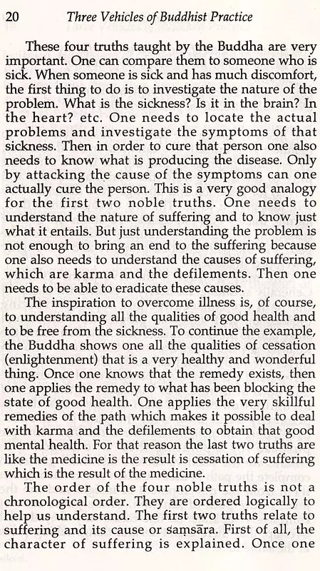 The three vehicles of Buddhist practice (Bibliotheca Indo-Buddhica series) - Retail Maharaj