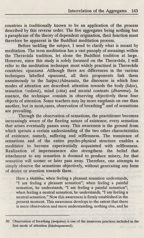 The Five Aggregates (Understanding Theravada Psychology and Soteriology) - Retail Maharaj