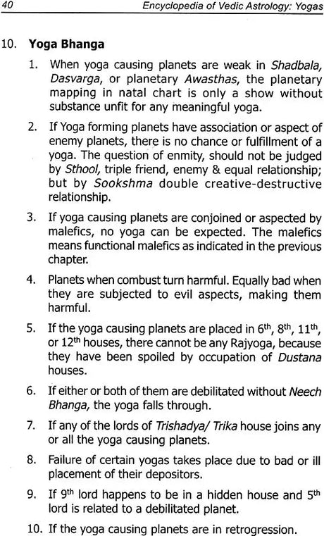 Encyclopedia of Vedic Astrology: Yogas [English] By Dr Shankar Adawal - Retail Maharaj