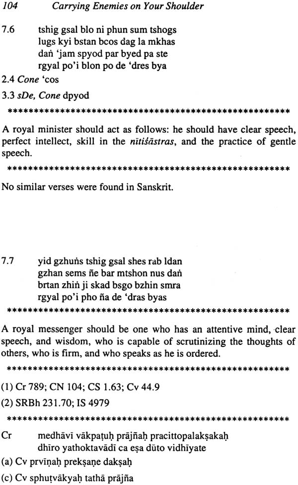 Carrying Enemies on your Shoulder; Indian Folk Wisdom in Tibet - Retail Maharaj