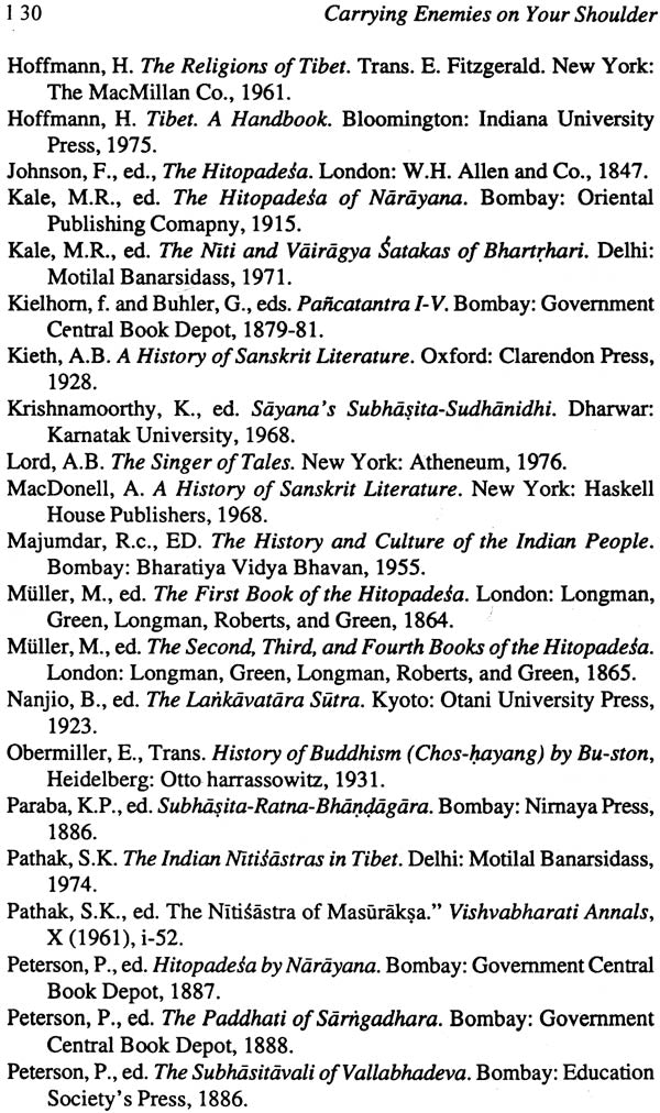 Carrying Enemies on your Shoulder; Indian Folk Wisdom in Tibet - Retail Maharaj